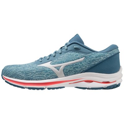 Zapatillas Para Correr Mizuno WAVE Kizuna 3 Hombre Turquesa / Plateados / Coral - Chile M421INRFPG